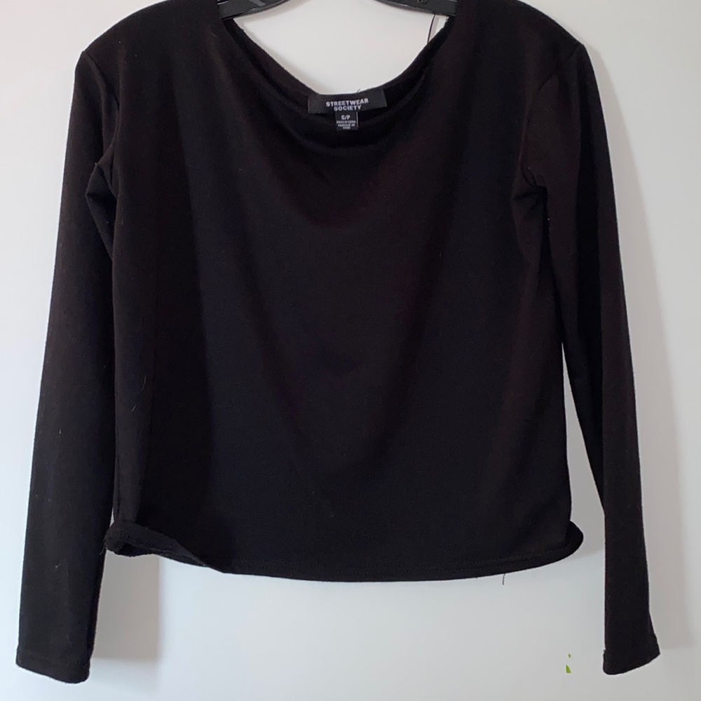 Streetwear Society Cropped Long Sleeve T-shirt